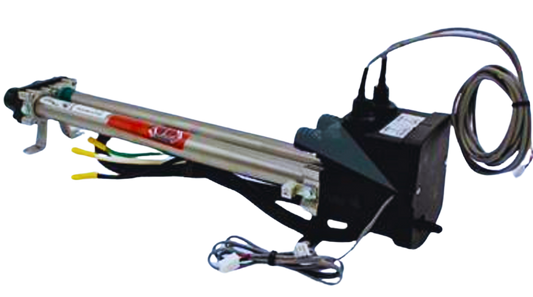 Watkins Generic Heater Assembly 4kW, Double Barrel, Titanium, w/ Pressure Switch (26-C3072-5T-KF)