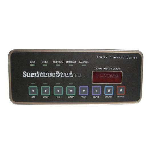 6600-708 Sundance® Control Panel 750 2-Pump w/Blower 1997-1999