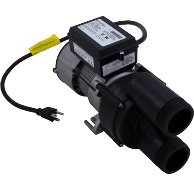 1057015 Balboa® WOW ® Bath Pump, 10FR, 115V, 1-Speed, 5.5A, 1.5" Front/Front)