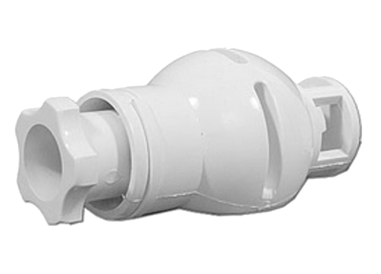 10-FS00A WHT Balboa ® (HydroAir) Hydro Air Jet Trim FS Adjustable Kit | WHITE