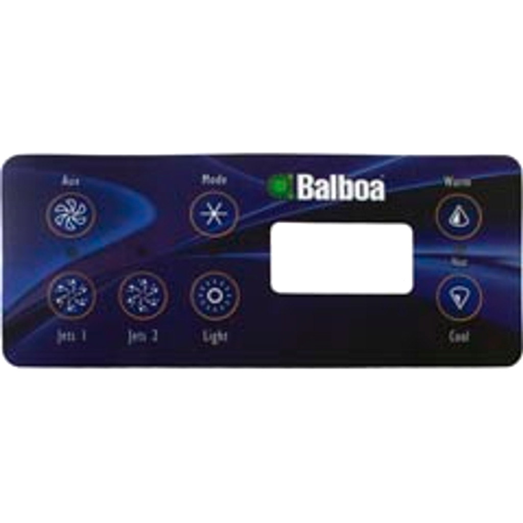 11159 Balboa ® Overlay, VL701S Serial Standard, LCD, 7-Button