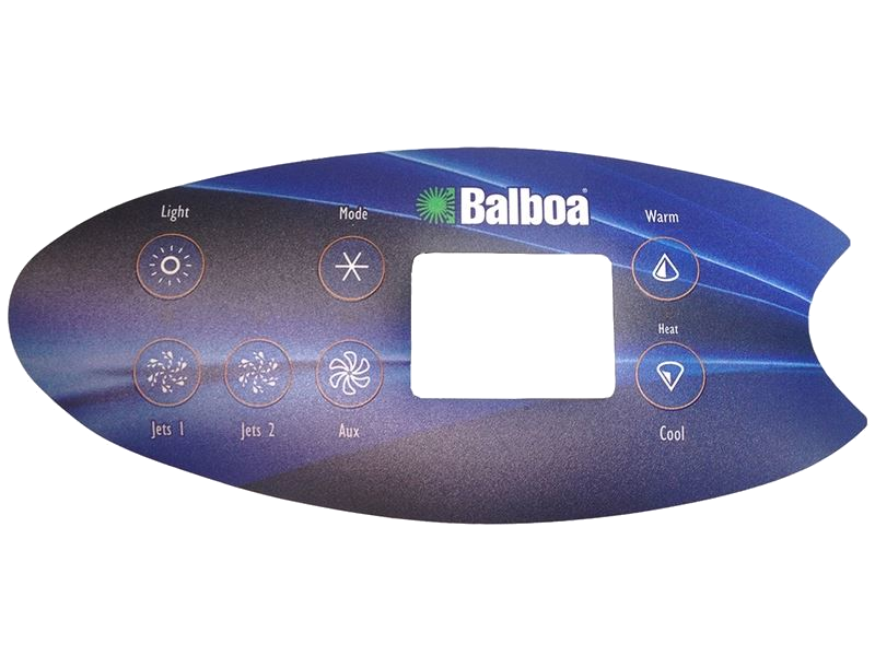 11894 Balboa ® Topside Control Overlay, 7-Btn, VL702S