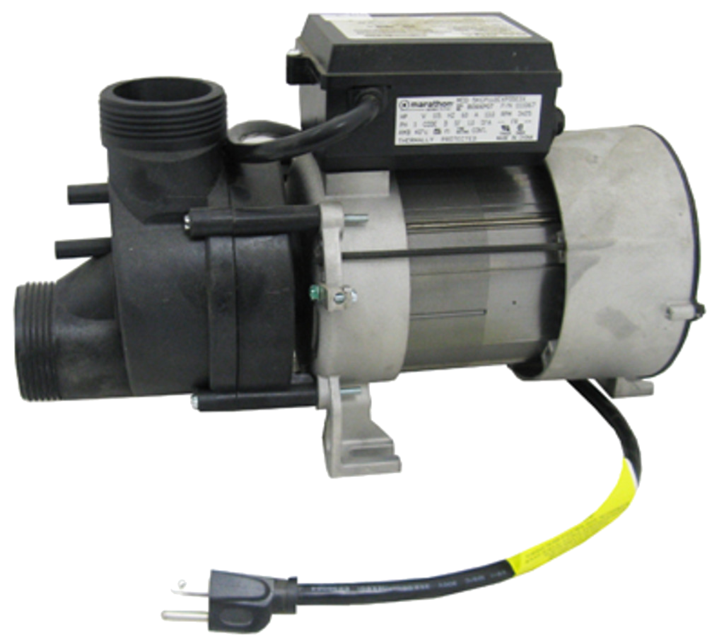 1074002 Balboa ® Pump, WOW ® 15FR, 115V, 1SP, 13.0A, 1.5 ", NEMA 136GPM