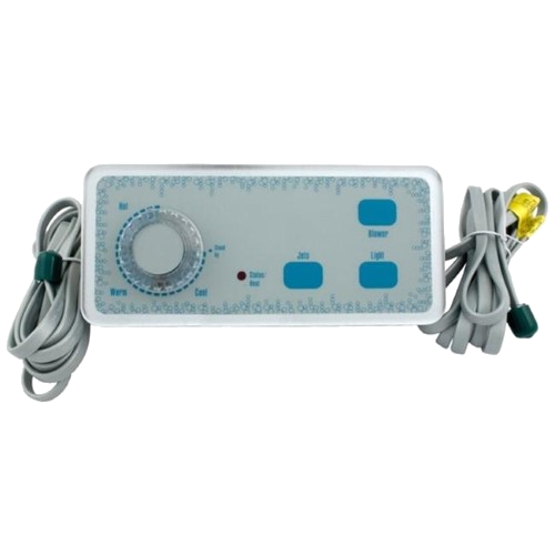 51221 Balboa ® Topside Control, Duplex Analog, 3-Btn, w/Temp Knob