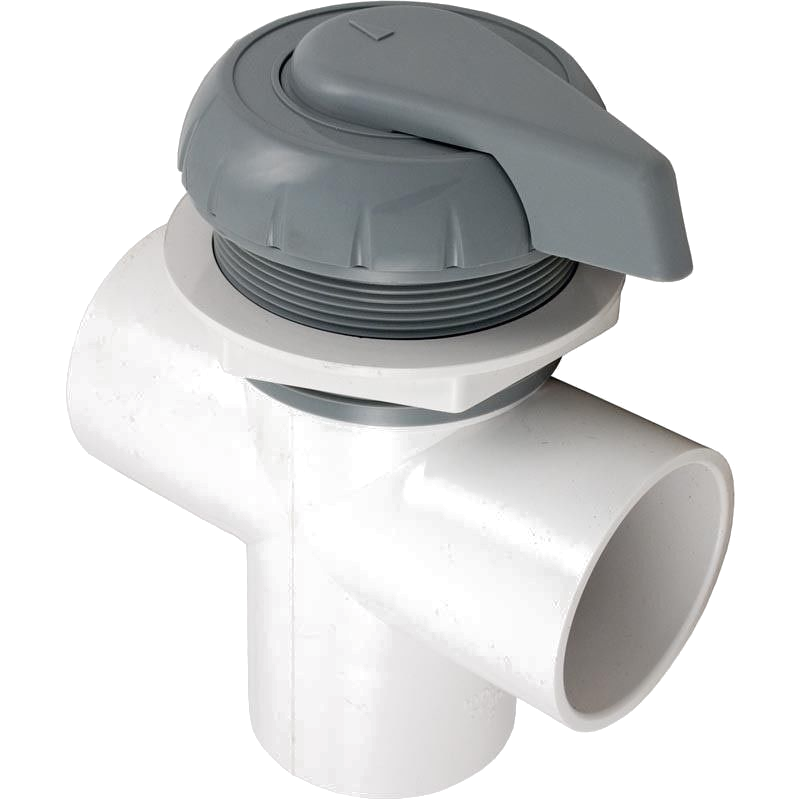 11-4000GRY Balboa ® 2 €� Diverter Valve, HydroAir, 3-Way Valve
