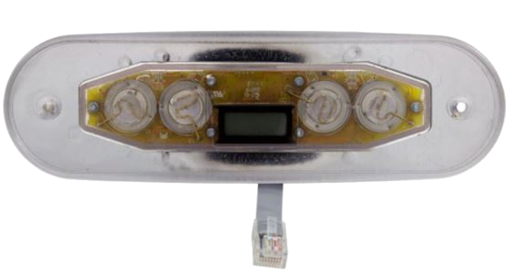 55130 Balboa ® Spaside Control Panel, VL400, Lite Duplex, LCD (No Overlay)