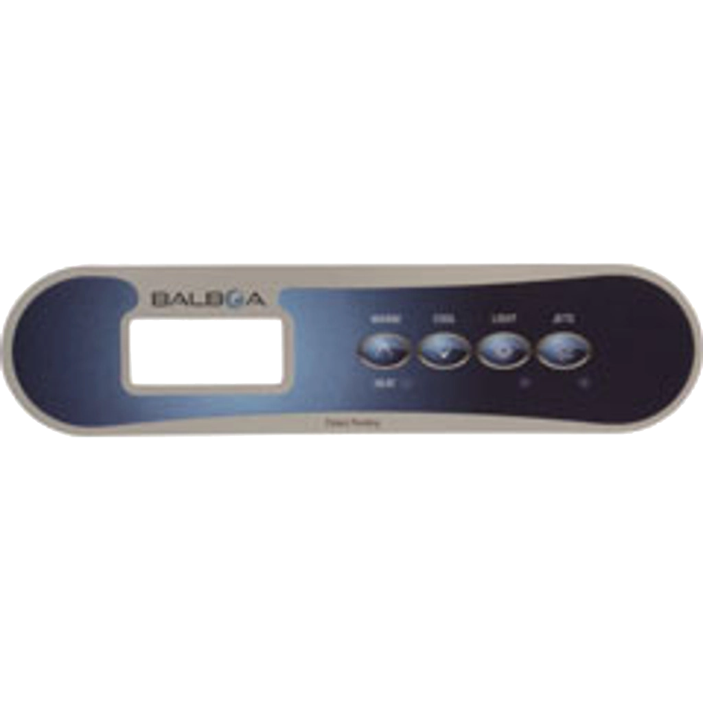 12510 Balboa ® Topside Overlay, TP400W, 4-Button, LCD