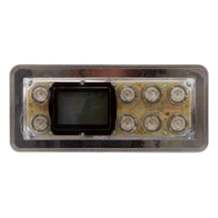 54121 Balboa ® Control Panel, VL801D, Deluxe, 8-Button (No Overlay)