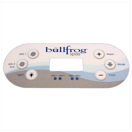 65-1795 Bullfrog ® Overlay, Pad, Classic, 6-Btn, VL600S, 2009+
