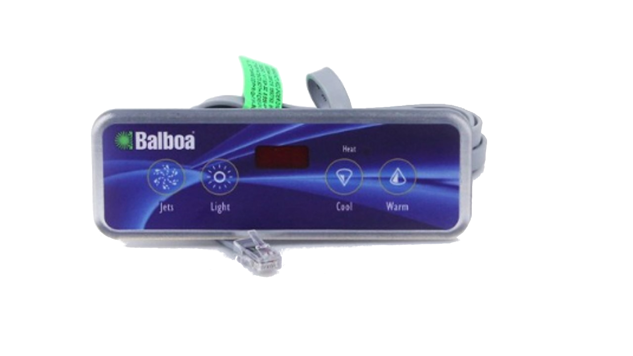 54664 Balboa ® Topside Control Panel, Lite Duplex Digital, LED