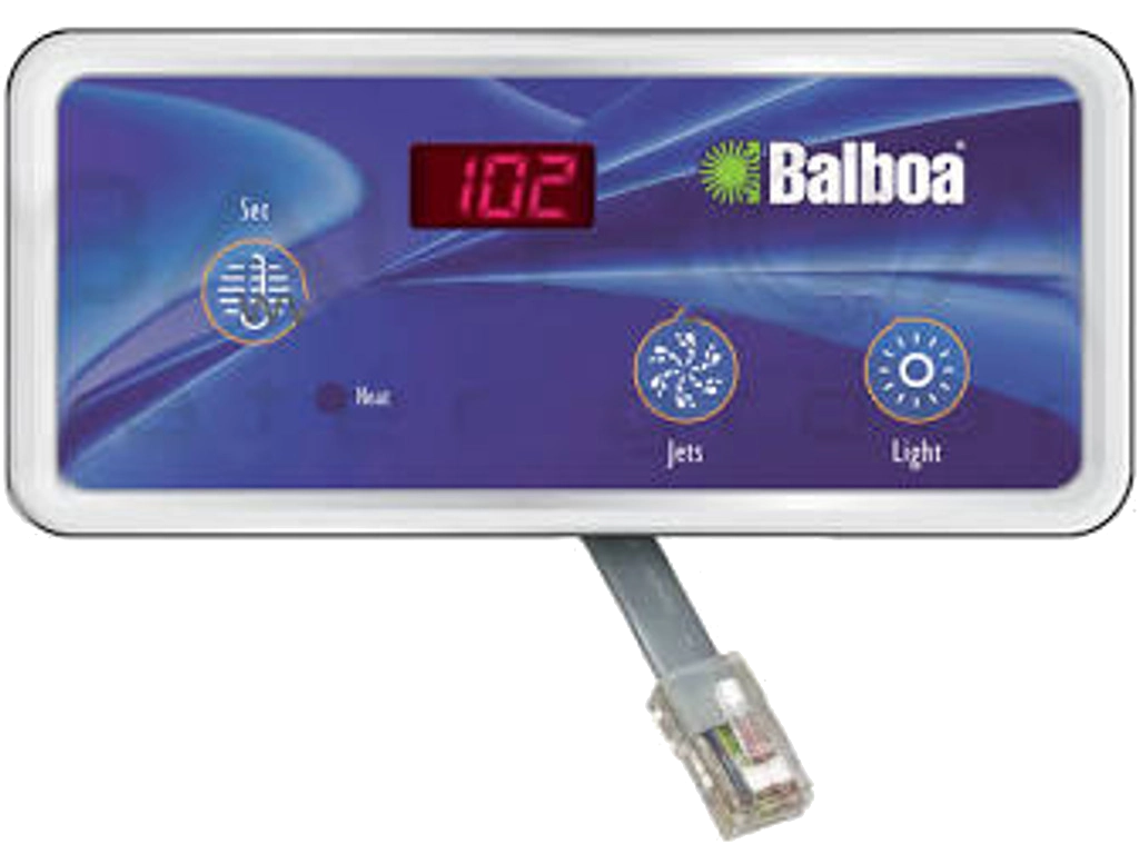 51225 Balboa ® Topside Control Panel, 4-Button, Digital Duplex, VL404, LED