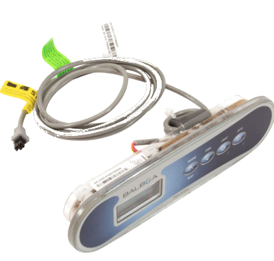 50259 Balboa ® Topside Control Panel, TP400W, 4-button, LCD