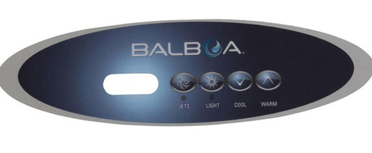 11746 Balboa ® Topside Control Overlay, VL260 Series, 4-Button