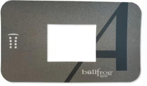 65-00105 Bullfrog Overlay, A-Series Spatouch Use With Panel P/N 65-00113