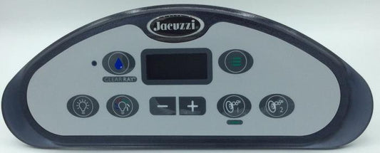 6600-383 Jacuzzi® Control Panel  J-300 LCD 2 Pump -Replaces 6600-339