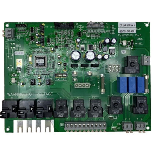 6600-728  Jacuzzi/Sundance® Circuit Board 850 For 1 Speed Pump One Systems