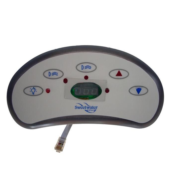 6600-832 Sundance® Control Panel Sweetwater 2000-2002 2-Pump