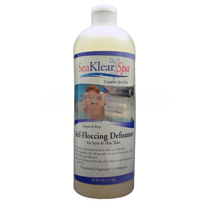 662817904102 Sea-Klear Spa® Chemical  Self-Floccing Defoamer 32oz