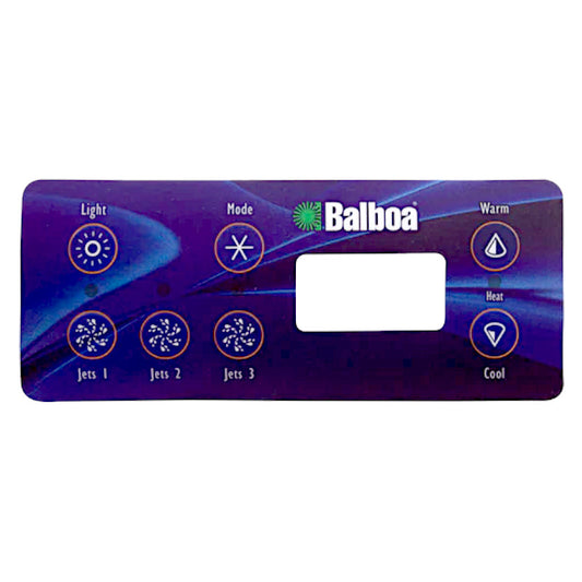 11984 Balboa ® 7-Btn Overlay, VL701S, Serial STD, Digital, LCD | Spa Parts Experts