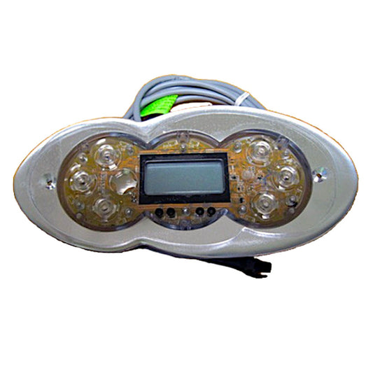 X310206 Master Spas ® 6-Btn Control Panel, MP30, TP600 | Spa Parts Experts