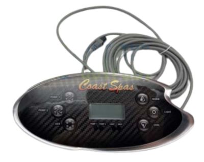 50325 Coast Spas® Control Panel TSC-CP600 No Overlay