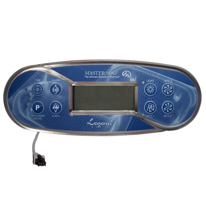 X310120_X509009 Master Spa® Control Panel MP700 3 Pump – Spa Parts Experts