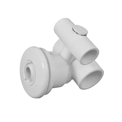10-5610WHT Balboa ® 1" x 1/2" Micro Jet Assembly w/ Fitting (White)