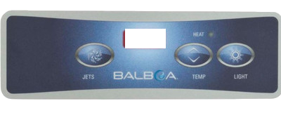 10753 Balboa® Topside Control Overlay, 3-Button, Lite Duplex VL403