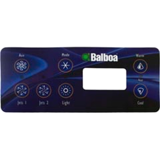 11159 Balboa ® Overlay, VL701S Serial Standard, LCD, 7-Button