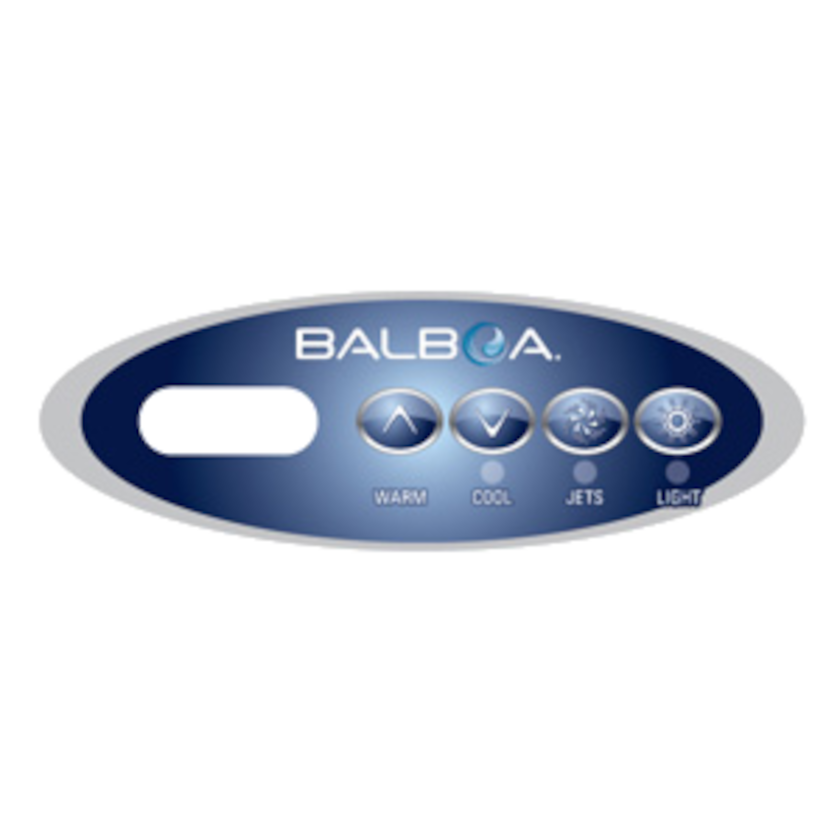 11393 Balboa® Topside Overlay (Heat Jacket) VL200 Mini-Oval, LCD