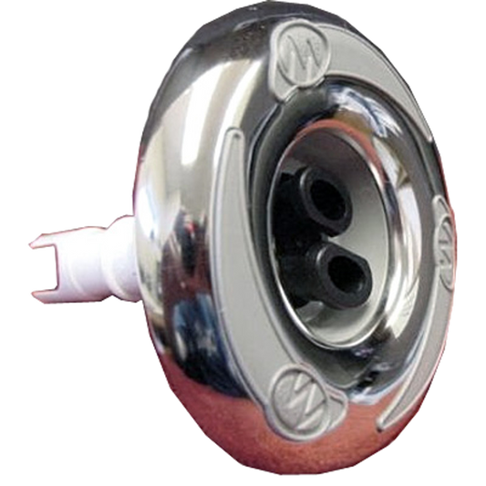 X284305 Master Spas ® 3.25" Jet Mini Storm Twin Roto SS | Spa Parts Experts
