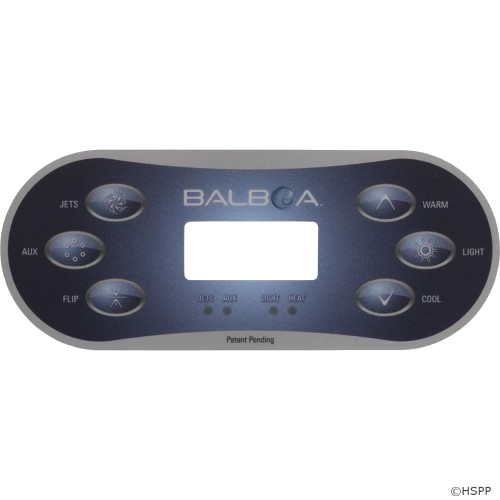 12101 Balboa ® Overlay for Topside Control Panel TP600