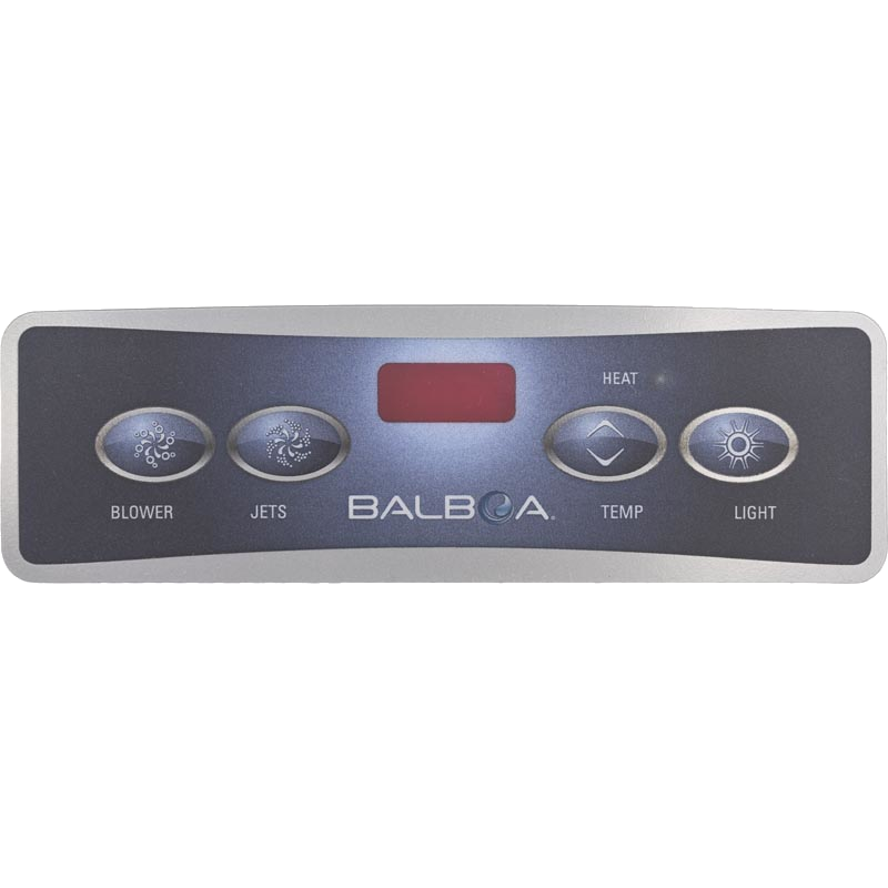 10671 Balboa® Topside Overlay, VL403, 4-Btn, Lite Duplex, LED