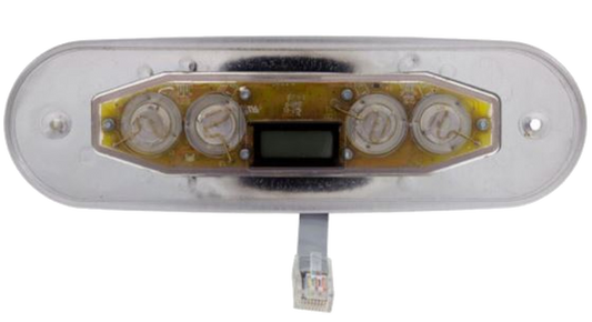 55130 Balboa® Spaside Control Panel, VL400, Lite Duplex, LCD (No Overlay)