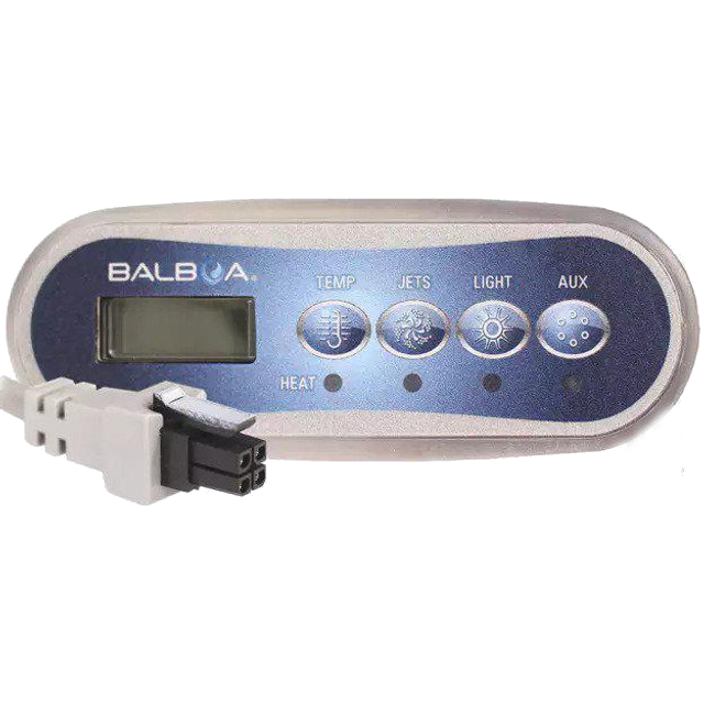 57282 Balboa® Control Panel, TP200T w/Overlay 2 Pump