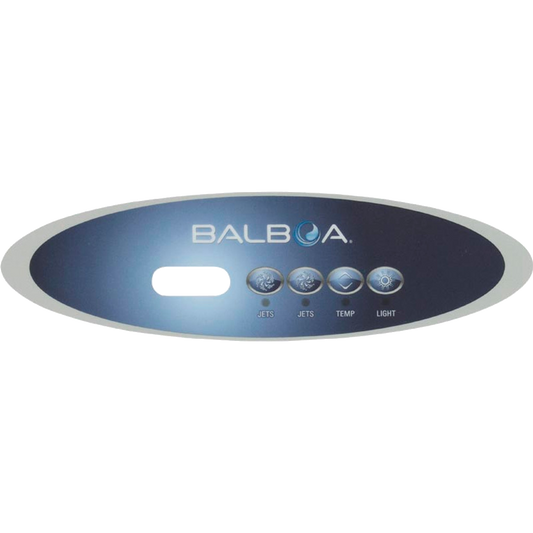 11725 Balboa ® Topside Control Overlay, VL260, 4-Button (Oval)