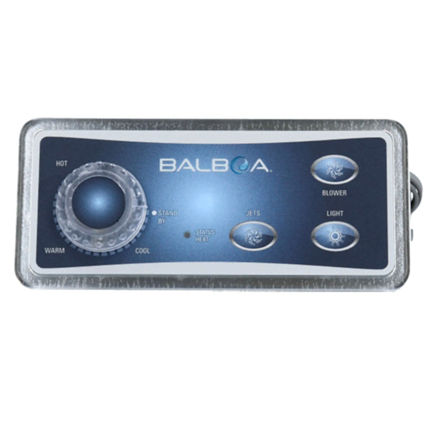 51221 Balboa® Topside Control, Duplex Analog, 3-Btn, w/Temp Knob