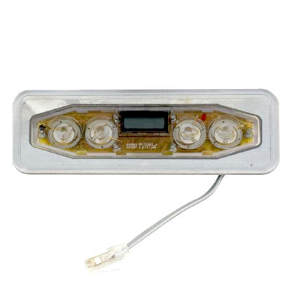 52424 Balboa® VL401 Topside Lite Duplex Digital 4-Button, LCD Panel (No Overlay)