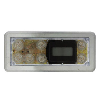 54112 Balboa/HydroQuip® VL701 Topside Panel 7-Button Serial STD Digital (No Overlay)