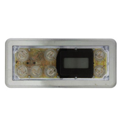 54112 Balboa/HydroQuip ® VL701 Topside Panel 7-Button Serial STD Digital (No Overlay)