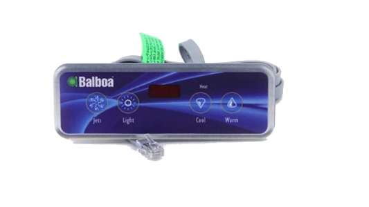 54664 Balboa® Topside Control Panel, Lite Duplex Digital, LED
