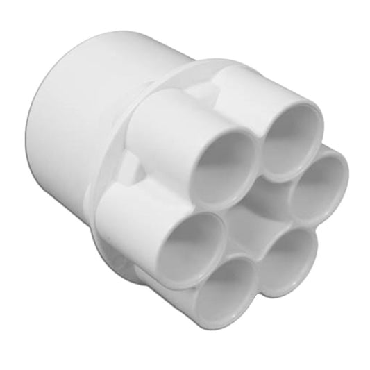 672-4130 Waterway ® Manifold 2" Slip x (6) 1/2" Slip Ports