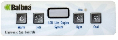 11853 Balboa® Topside Overlay, ICON15, Lite Dup, LCD